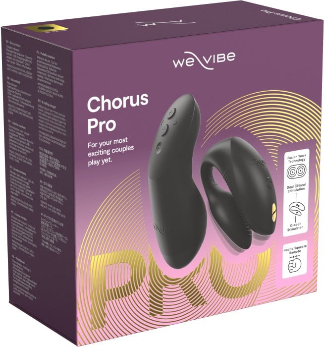 Смарт вибратор для пары We-vibe Chorus Pro (Satin Black) - Изображение 25