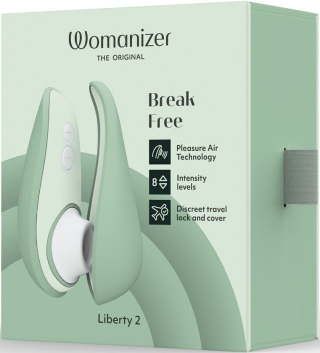 Вакуумный стимулятор Womanizer Liberty 2 (Sage) - Изображение 10