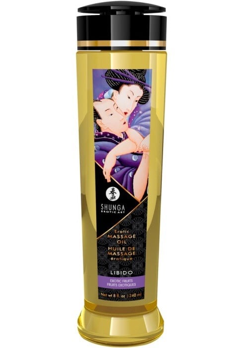 Массажное масло экзотические фрукты Shunga Libido Exotic Fruits, 240 мл - Изображение 2
