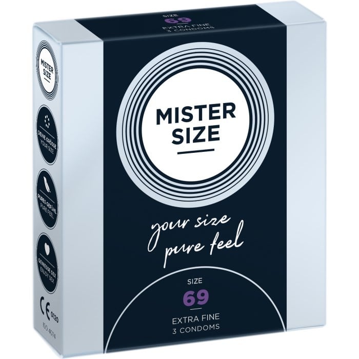 Mister Size 69 mm, 3 шт