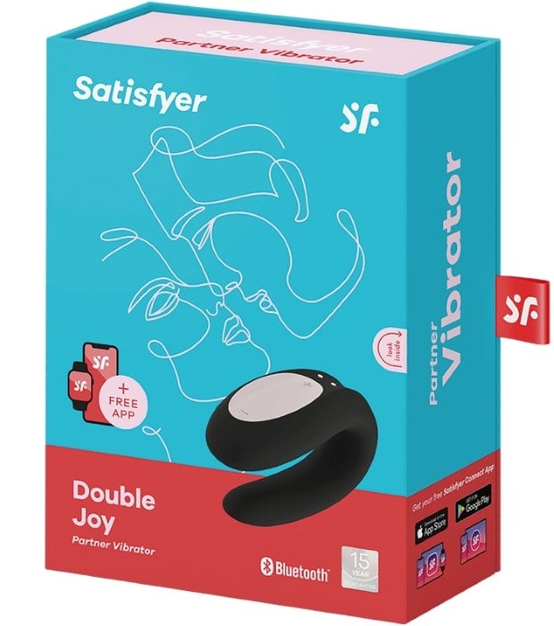 Вібратор для пари Satisfyer Double Joy (Black) - Зображення 8