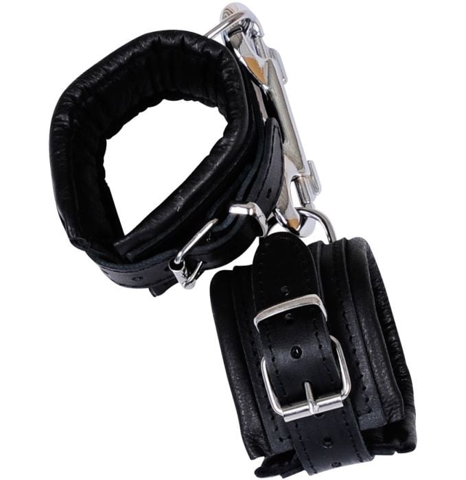 Шкіряні наручники Zado Fetish Line Leather Cuffs - Зображення 2