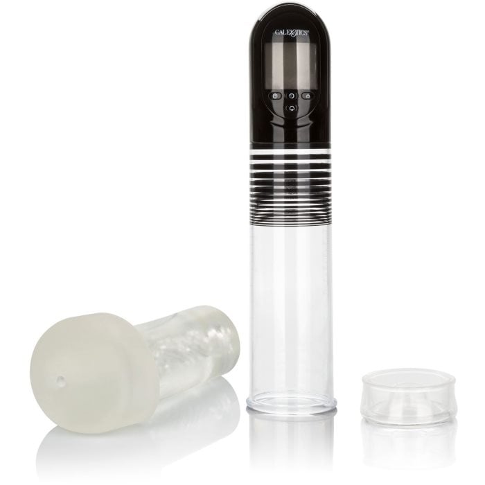 Вакуумна помпа з LCD імітуюча оральні ласки Optimum Series Advanced Automatic Smart Pump від CalExotics - Зображення 2