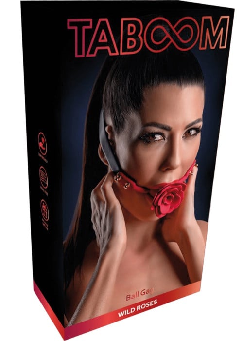 Кляп Taboom Wild Roses Breathable Ball Gag - Зображення 4