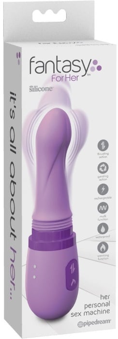 Вибратор с поступательными движениями Her Personal Sex Machine от Pipedream - Изображение 4