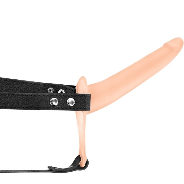 Страпон с вібро Fetish Tentation Vibrating Strap-On (Flesh) - Зображення 3
