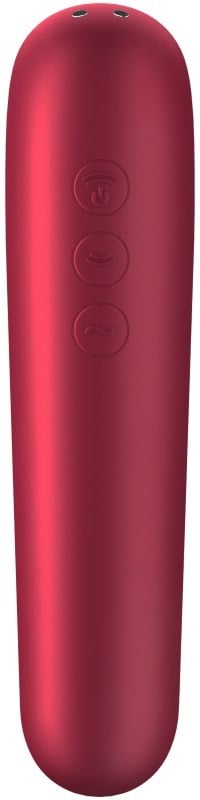 Вакуумний вібратор Satisfyer Dual Love (Red) - Зображення 3
