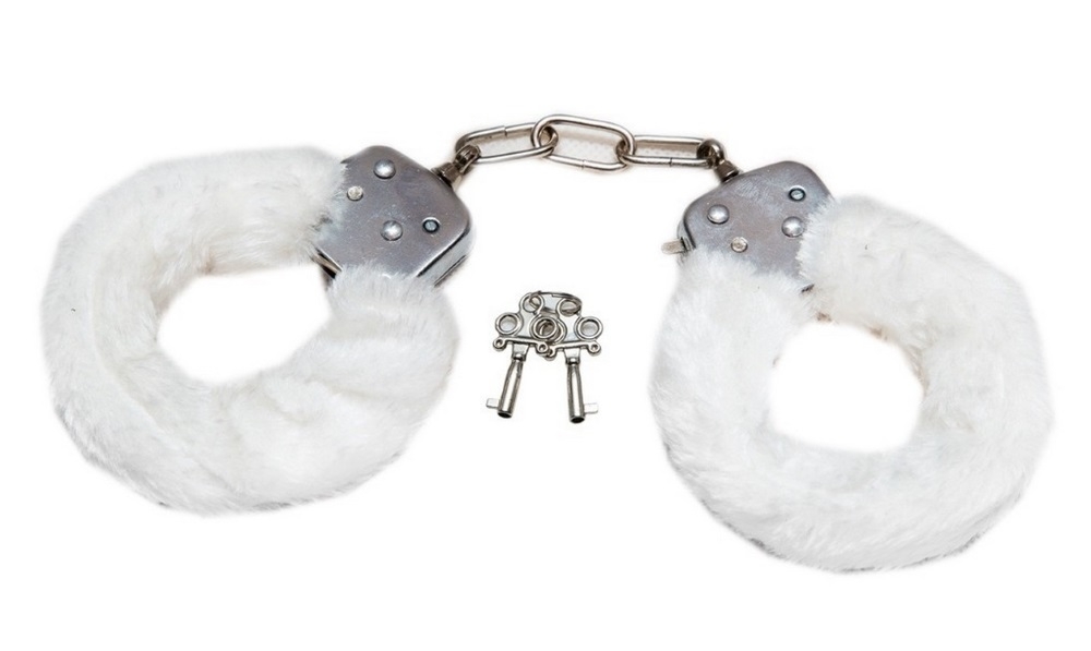 Наручники Toy Joy Furry Fun (White) - Изображение 6