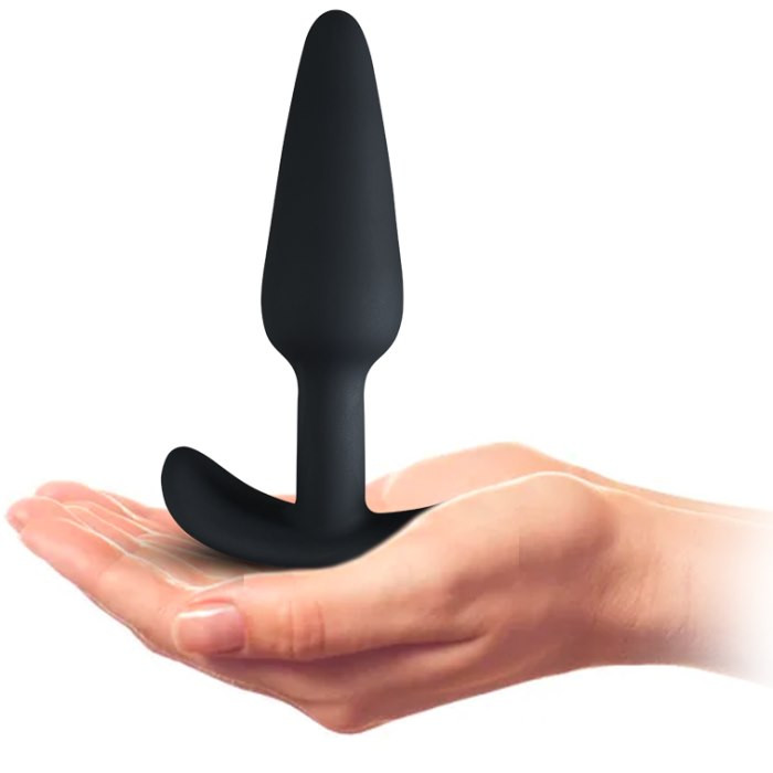 Анальная пробка с вибро Clara Morgane My App Vibrating Plug (Black) - Изображение 3