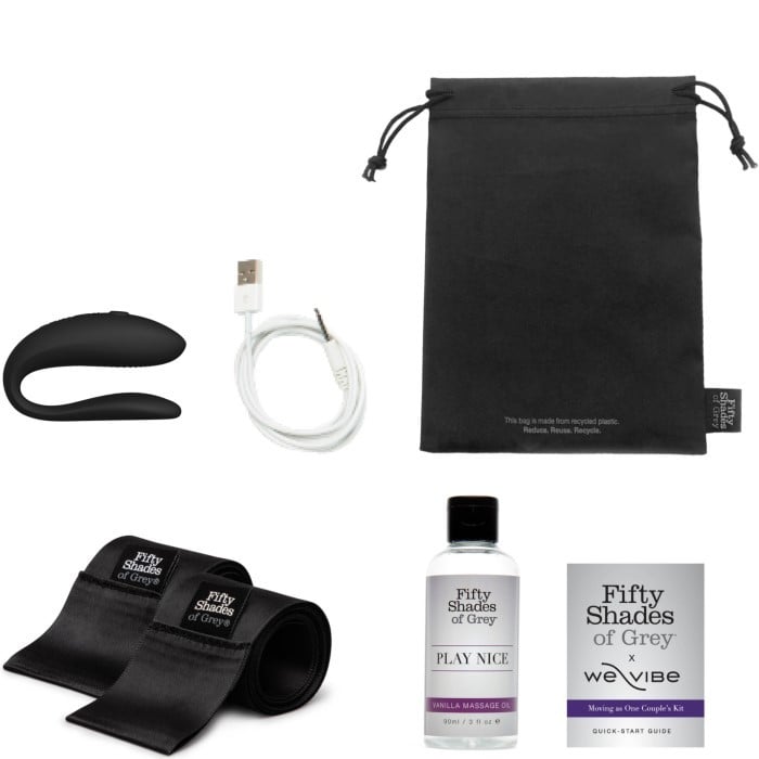 Набор We-Vibe Moving as One Couples Kit & Fifty Shades Of Grey - Изображение 11