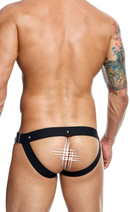 Чоловічі труси джокі Mob Dngeon Snap Jockstrap (Black) - Зображення 5