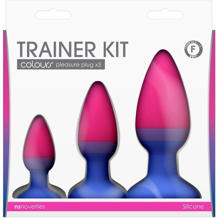 Набор анальных пробок NS Novelties Colours Trainer Kit Multicolor - Изображение 4