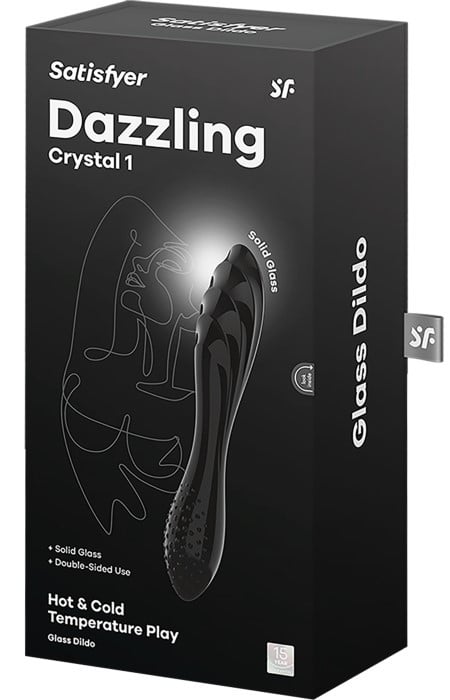 Фаллоимитатор Satisfyer Dazzling Crystal 1 (Black) - Изображение 5