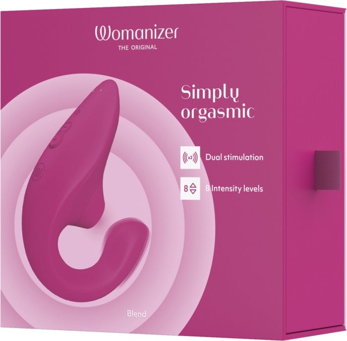Вакуумний вібратор Womanizer Blend (Vibrant Pink) - Зображення 11