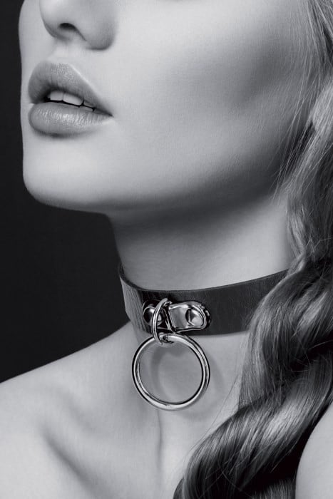 Чокер Bijoux Pour Toi With Rings (Black) - Зображення 2