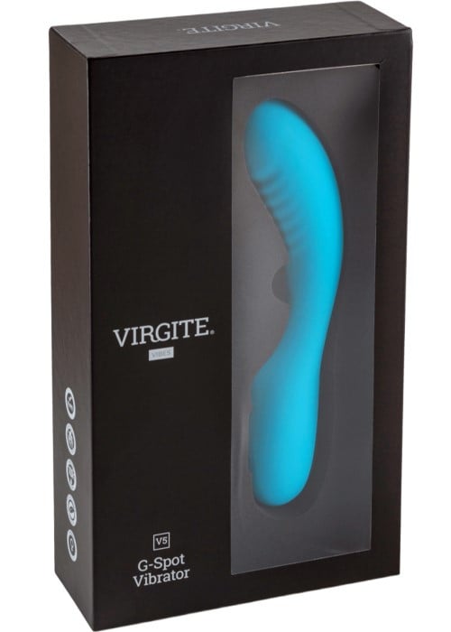 Вібратор для точки-G Virgite V5 (Blue) - Зображення 3