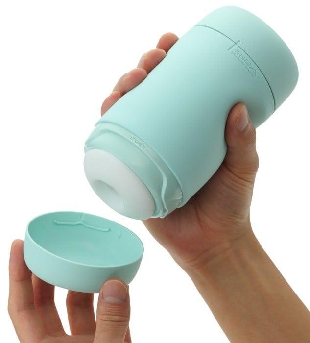 Мастурбатор Tenga Puffy (Mint Green) - Зображення 9