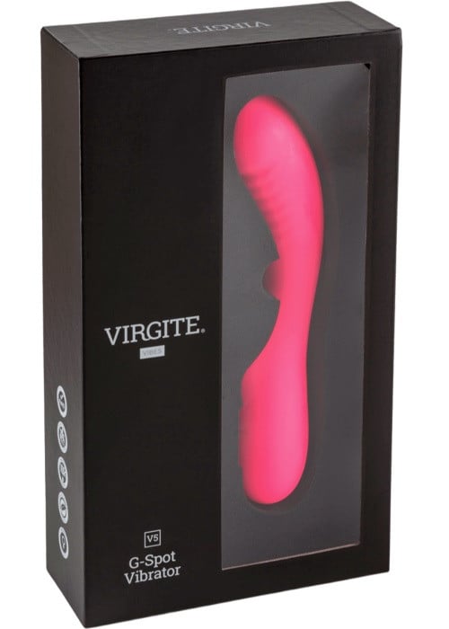 Вібратор для точки-G Virgite V5 (Pink) - Зображення 3