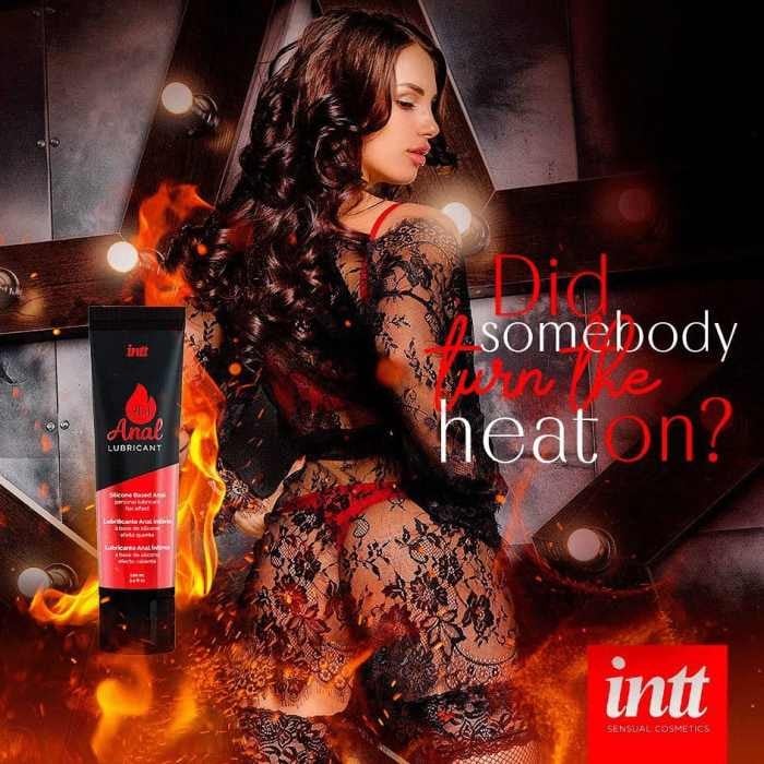 Согревающий лубрикант на гибридной основе Intt Hot Anal, 100 мл - Изображение 3