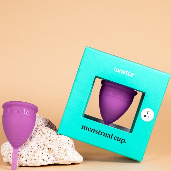 Менструальная чаша Womanizer x Lunette Model 1 (Violet) - Изображение 4