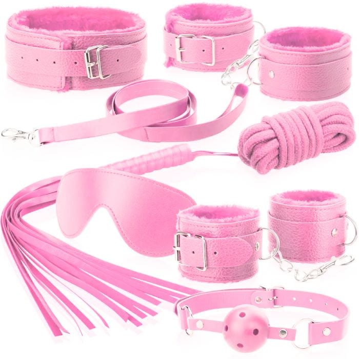 Бондажний набір Clara Morgane My First Fetish Kit (Pink)