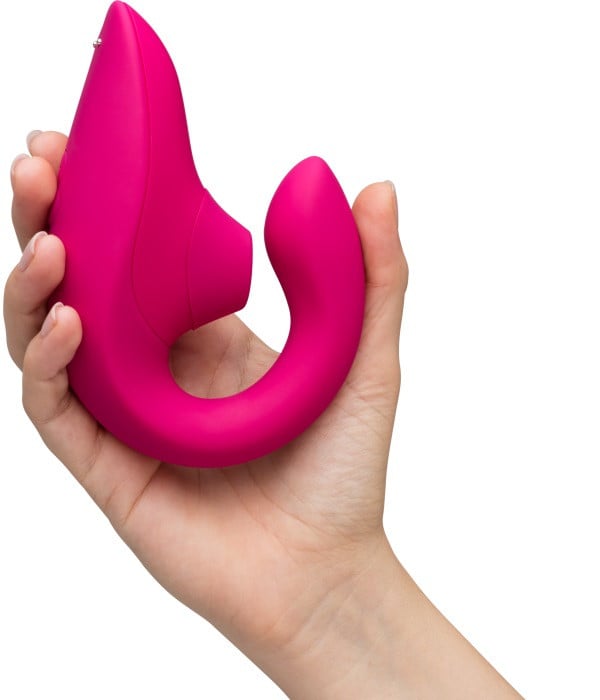 Вакуумний вібратор Womanizer Blend (Vibrant Pink) - Зображення 9
