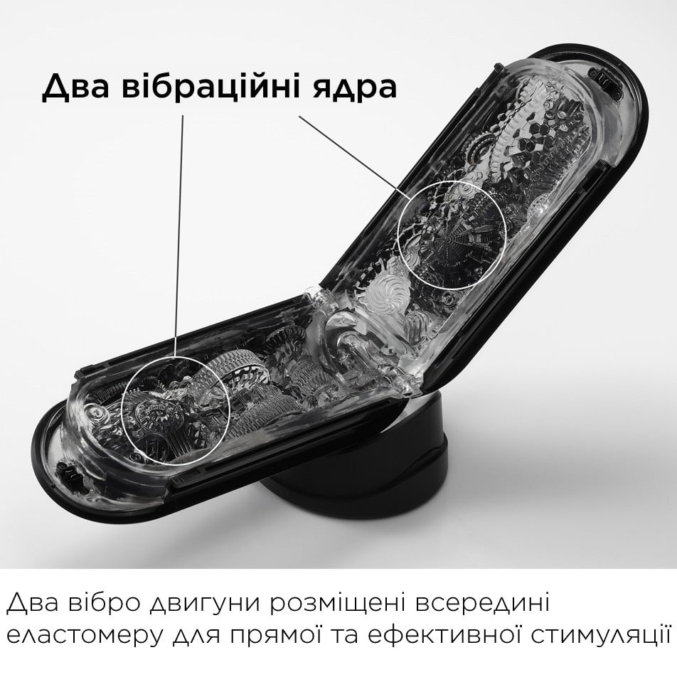 Мастурбатор Tenga Flip Zero Gravity Electronic Vibration (Black) - Изображение 5