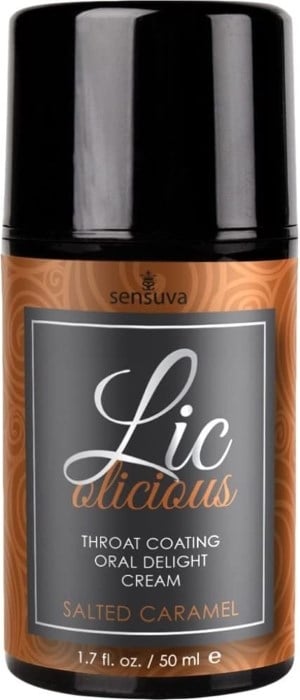 Гель для мінета Sensuva Lic-O-Licious Salted Caramel, 50 мл