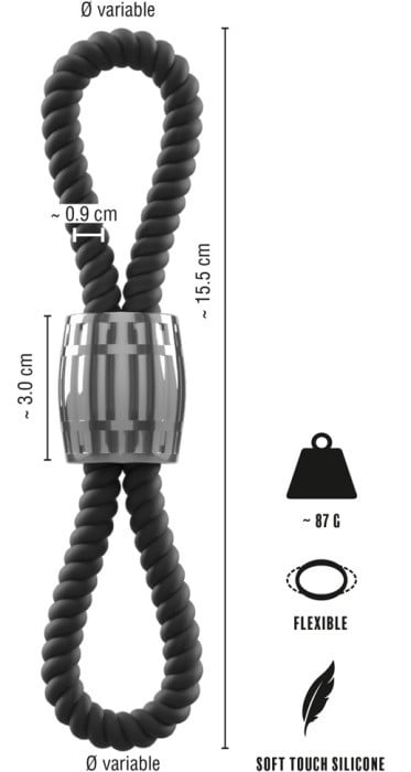 Лассо Heavy Rope Cock Strap от Orion - Изображение 3