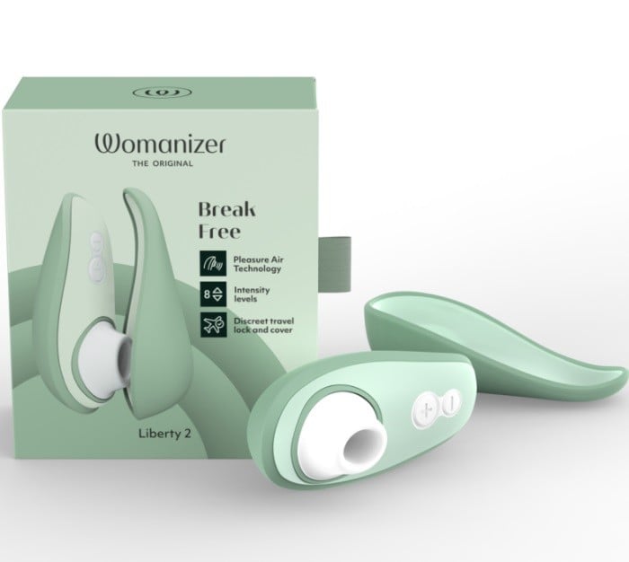 Вакуумный стимулятор Womanizer Liberty 2 (Sage) - Изображение 9