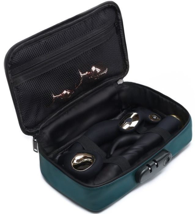 Кейс для зберігання іграшок Dorcel Discreet Box Luxury (Green) - Зображення 7
