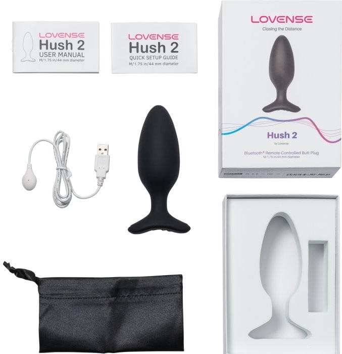 Анальная пробка с вибро Lovense Hush 2 (M) - Изображение 4