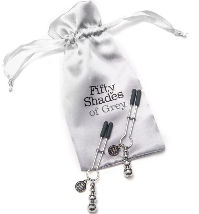 Зажимы для сосков Fifty Shades of Grey The Pinch Adjustable Nipple Clamps - Изображение 4