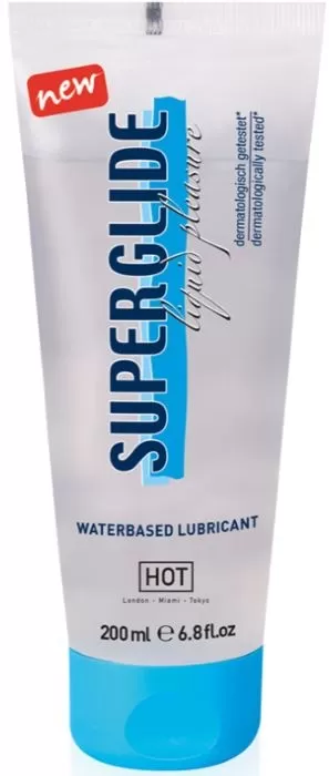 Лубрикант на водной основе Superglide Liquid Pleasure, 200 мл