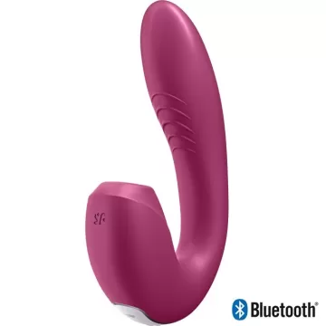 Вакуумний вібратор Satisfyer Sunray (Berry)