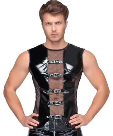 Чоловіча вінілова сорочка Black Level Vinyl Shirt