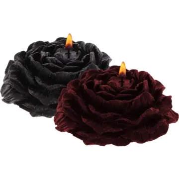 Набор низкотемпературных свечей в форме роз Taboom Rose Bondage Candles, 2 шт