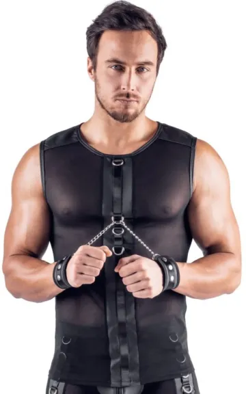 Чоловіча майка з наручниками Svenjoyment Bondage Shirt