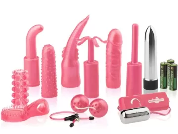 Набір іграшок Dirty Dozen Sex Toy Kit (Pink) від Seven Creations