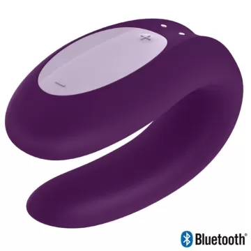 Вибратор для пары Satisfyer Double Joy (Violet)