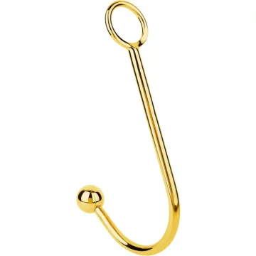 Анальный BDSM-крюк из стали Taboom Bondage In Luxury Anal Hook