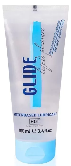 Лубрикант на водной основе Glide Liquid Pleasure, 100 мл