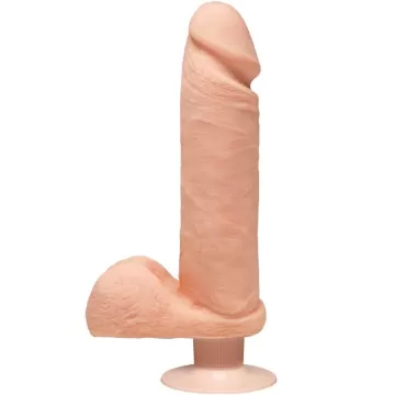 Вибратор The D - Perfect D Vibrating 8" Vanilla от Doc Johnson